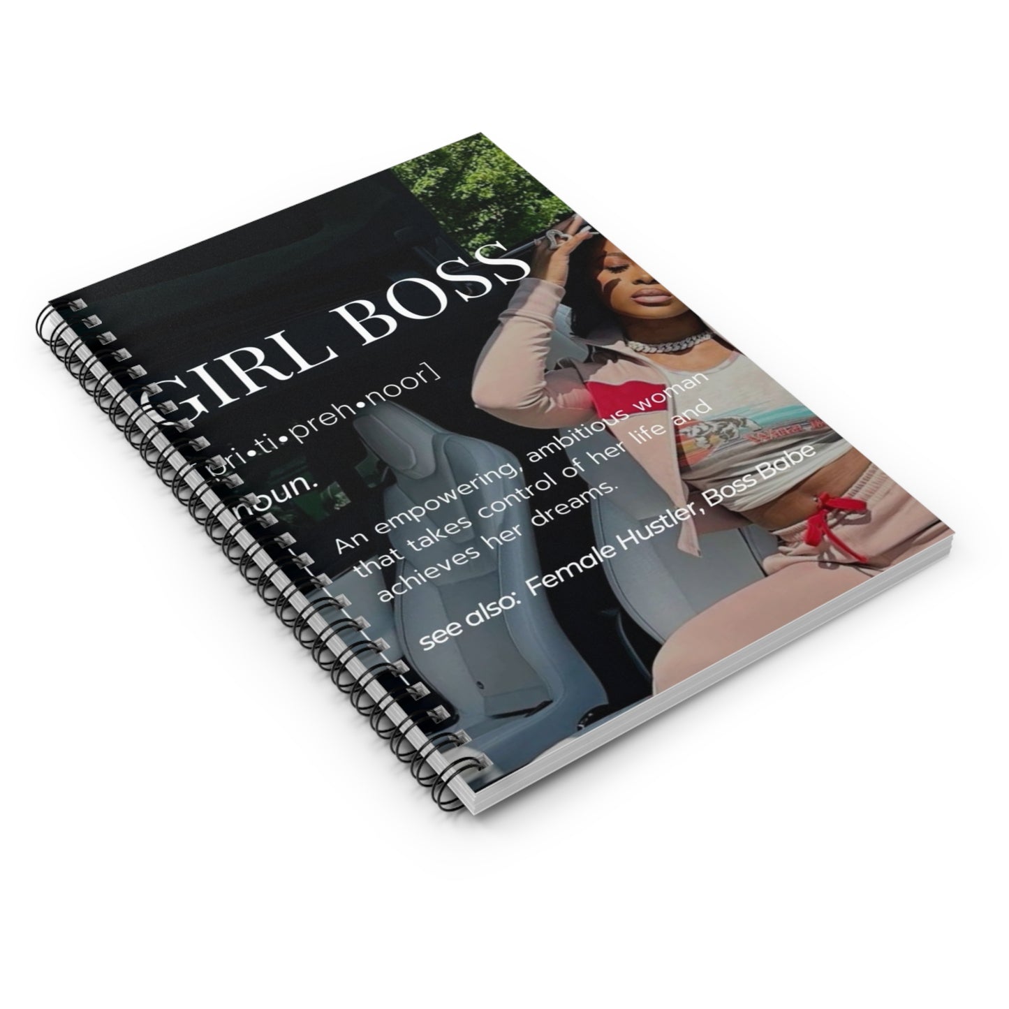Girl Boss Spiral Notebook