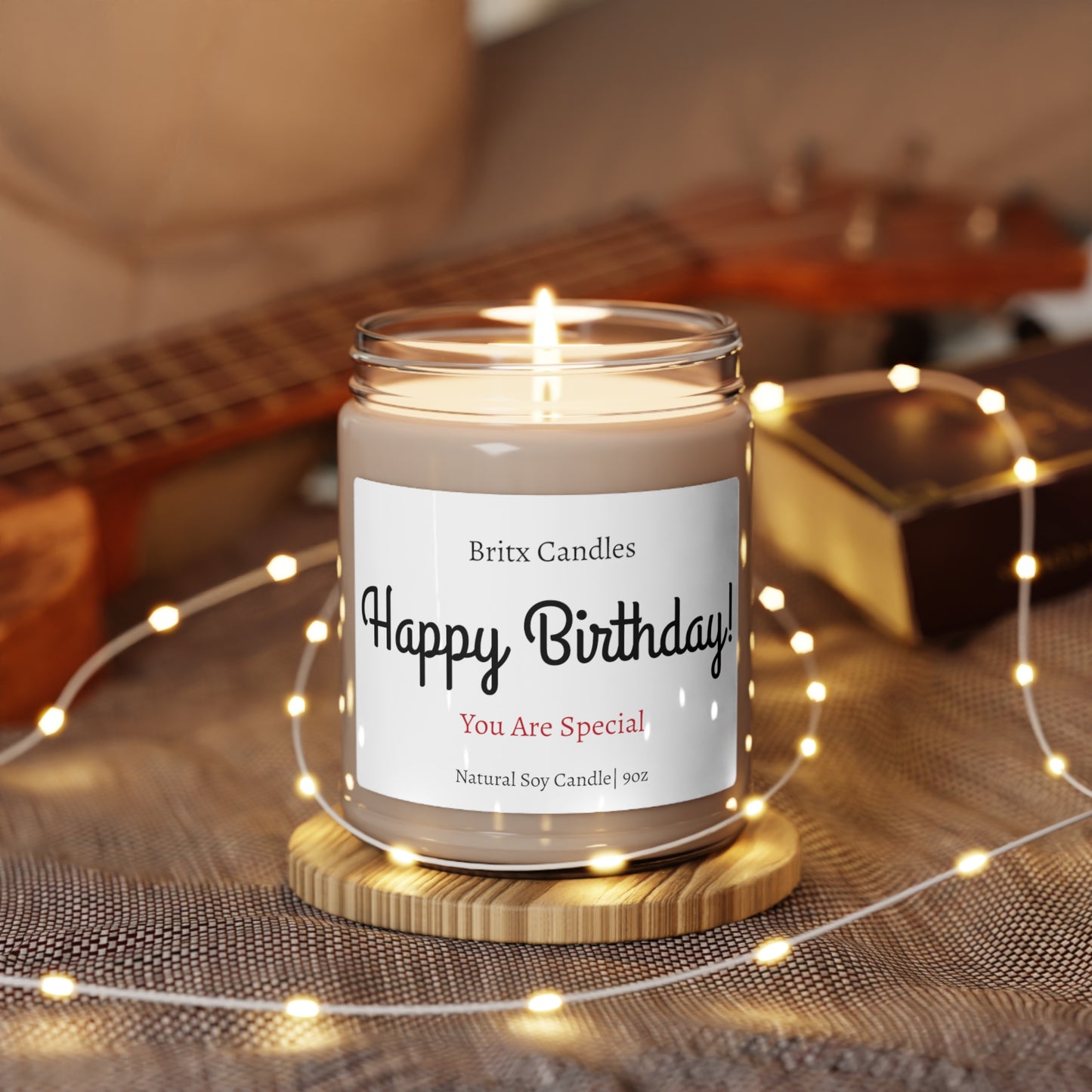 Happy Birthday Scented Soy Candle, 9oz