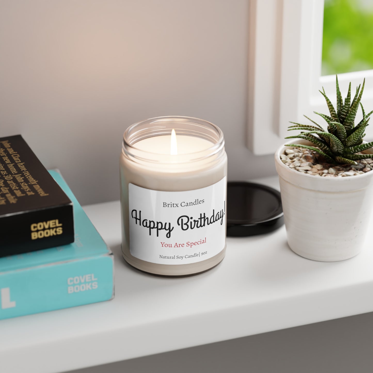 Happy Birthday Scented Soy Candle, 9oz