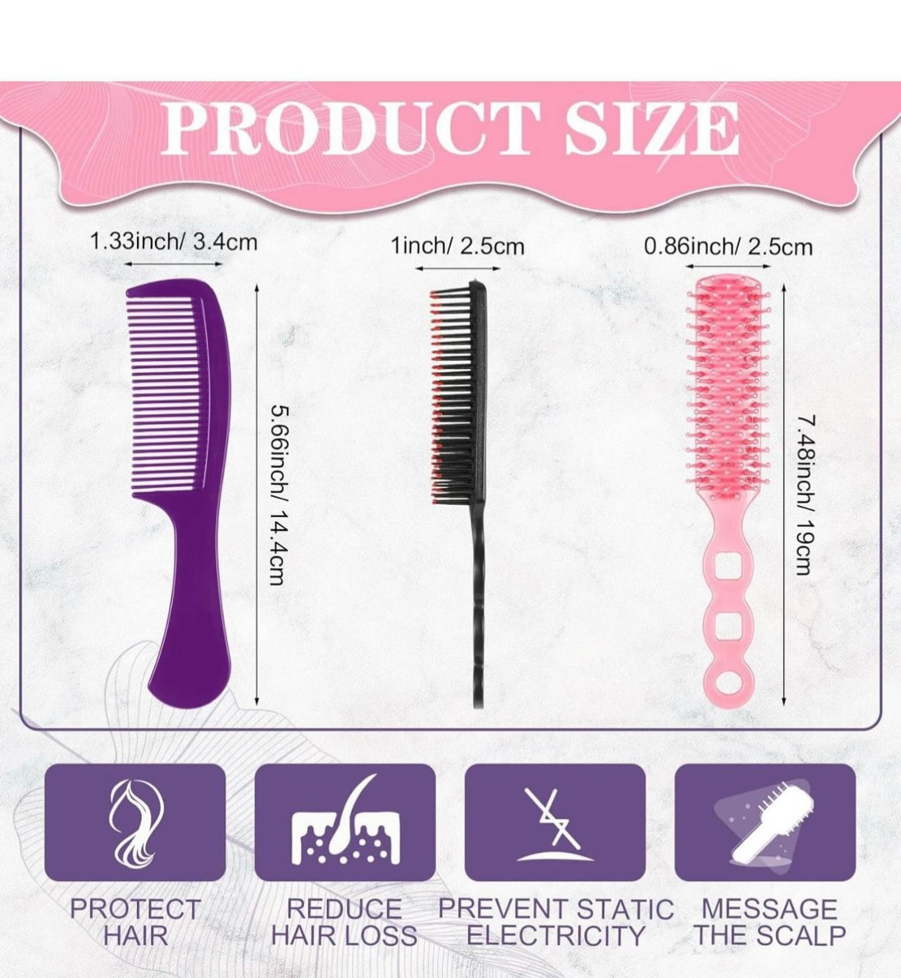 Brush & Comb Set