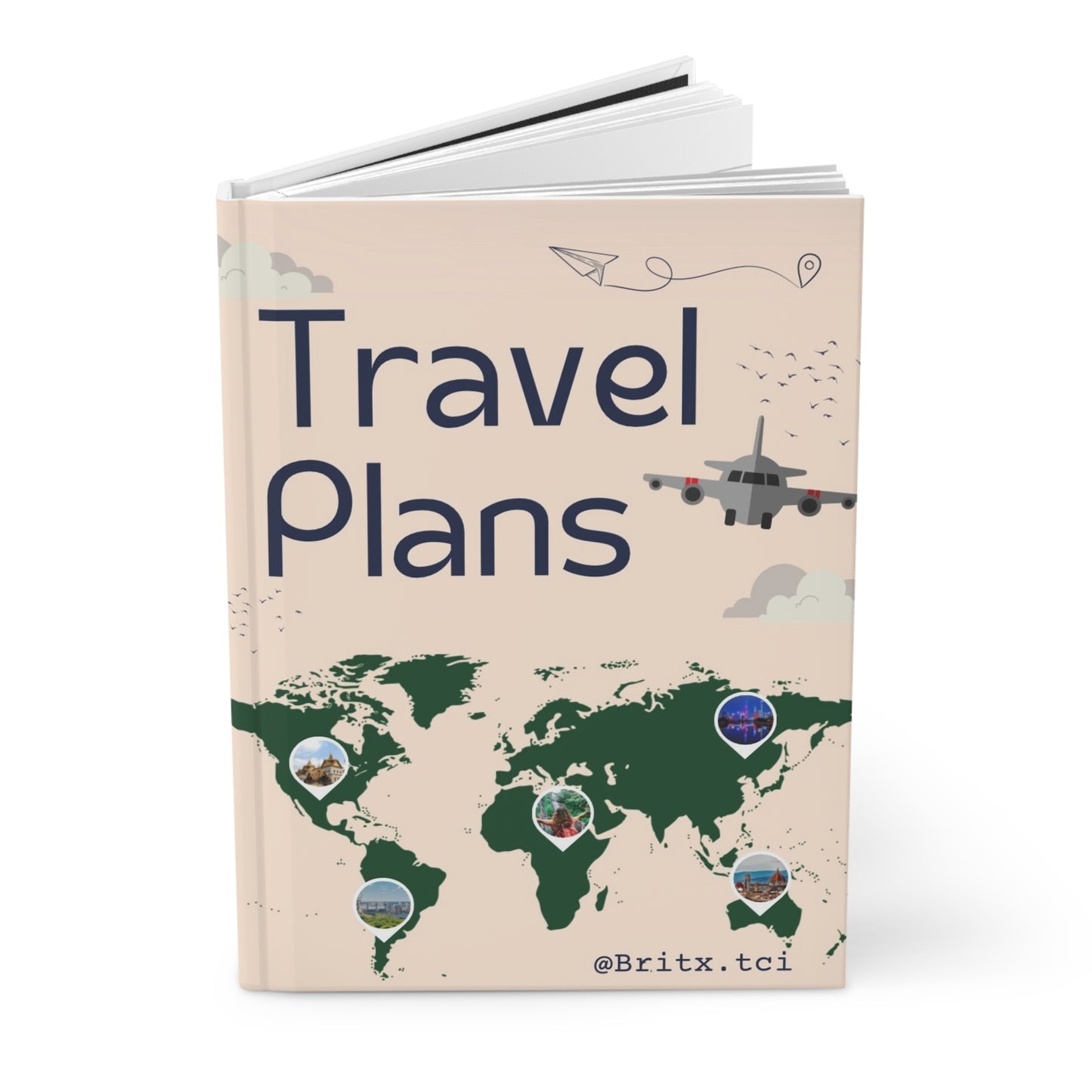 Travel Hardcover Journal Matte