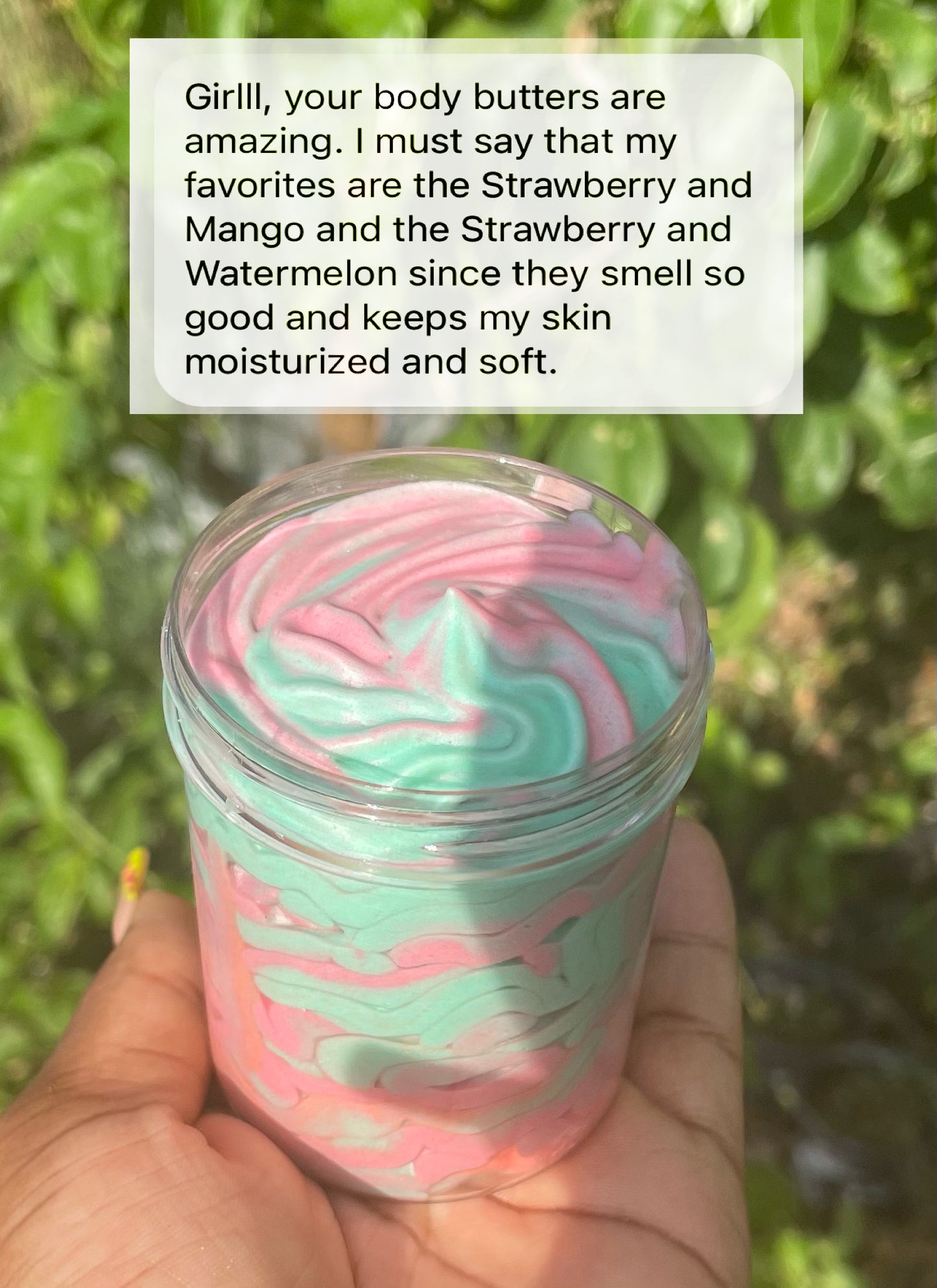Mini Strawberry & Watermelon Body Butter