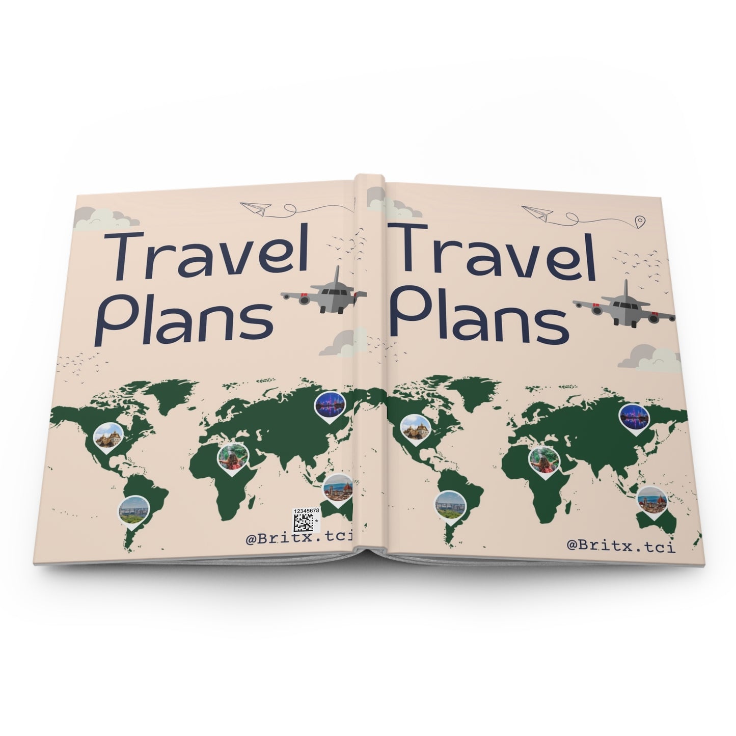 Travel Hardcover Journal Matte