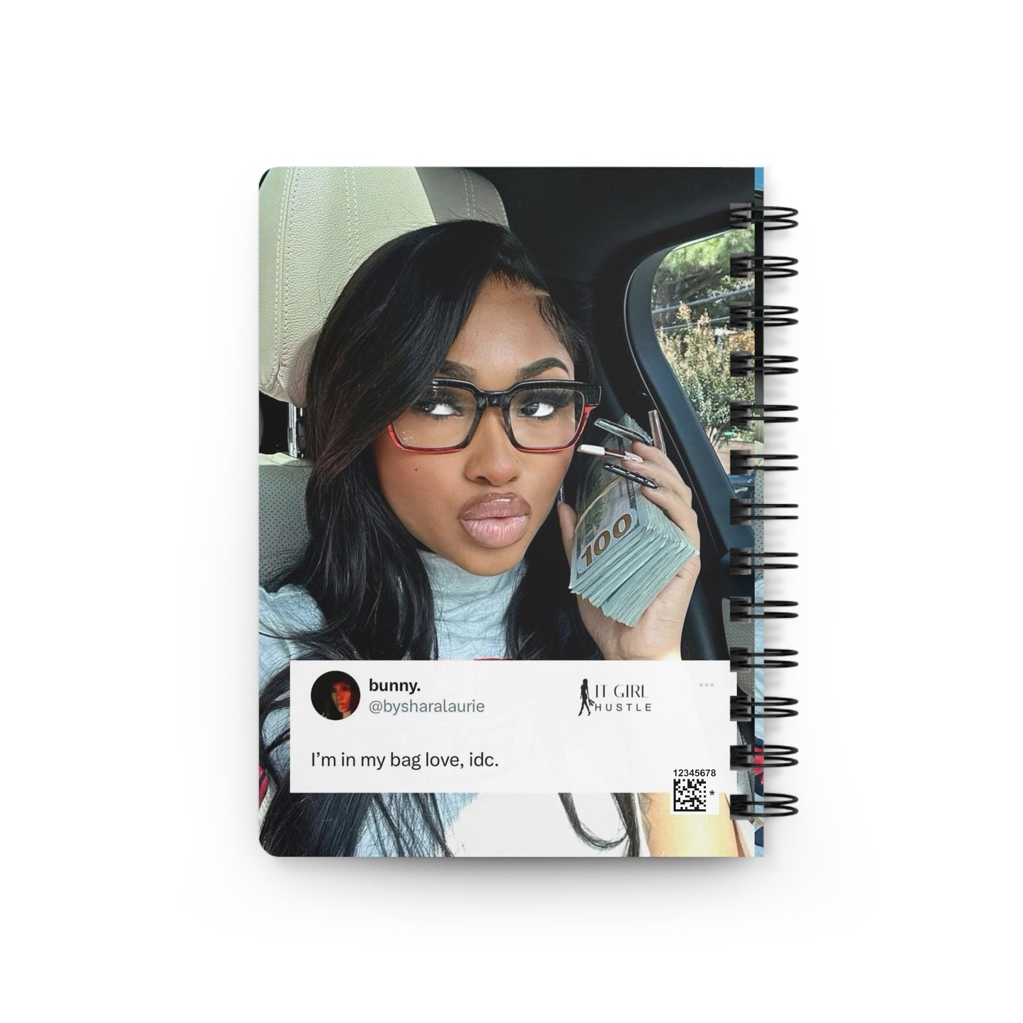“It Gurl Hustle” - Spiral Bound Journal