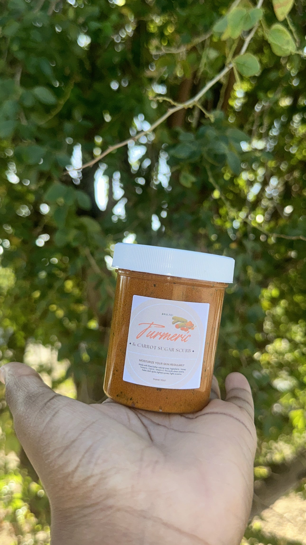 Tumeric & Carrot Foaming Sugar Scurb