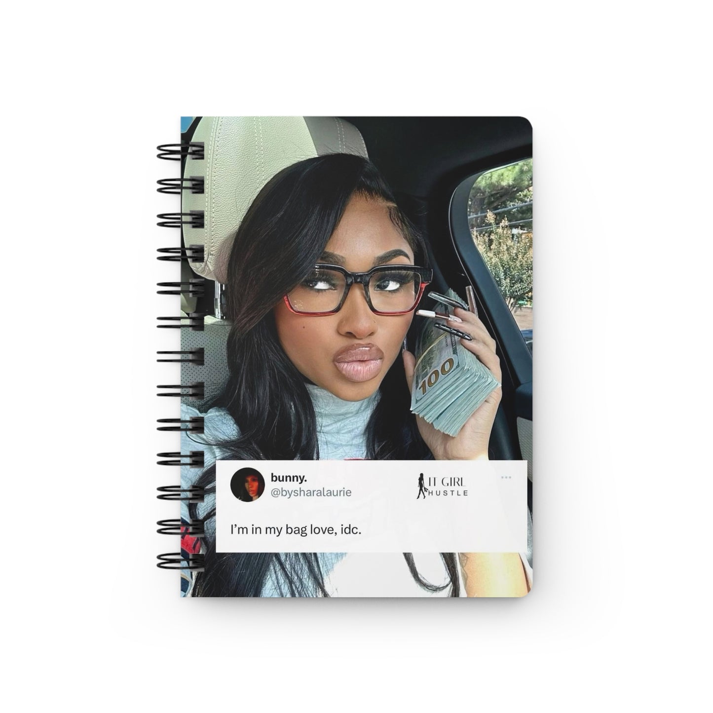 “It Gurl Hustle” - Spiral Bound Journal