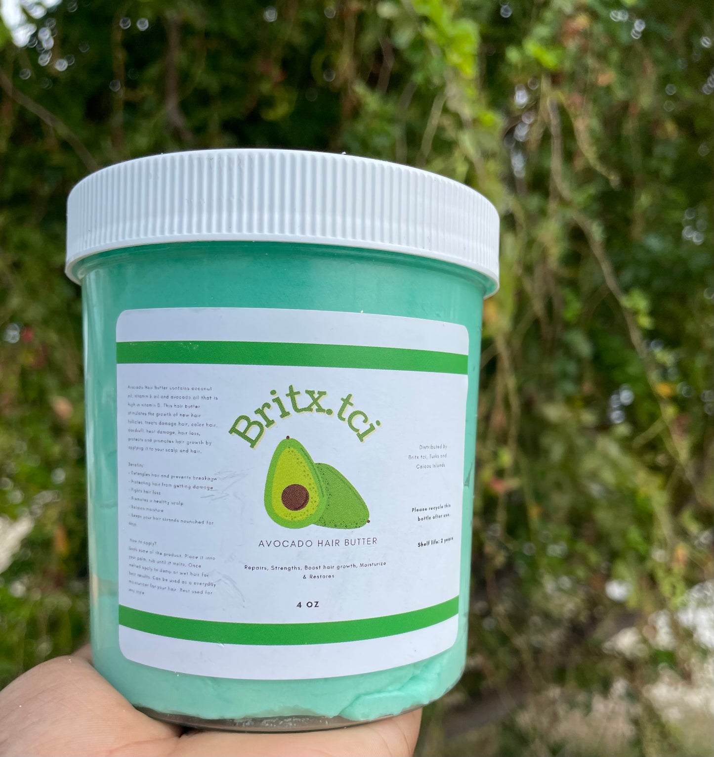 Avocado Hair Butter 🥑 (16 oz) (Watermelon🍉)