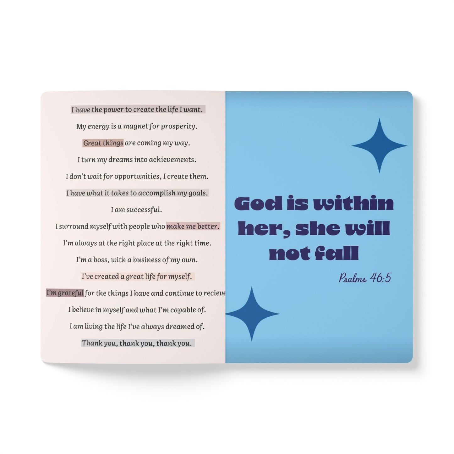 2025 Softcover Journal (with Inside Prints)