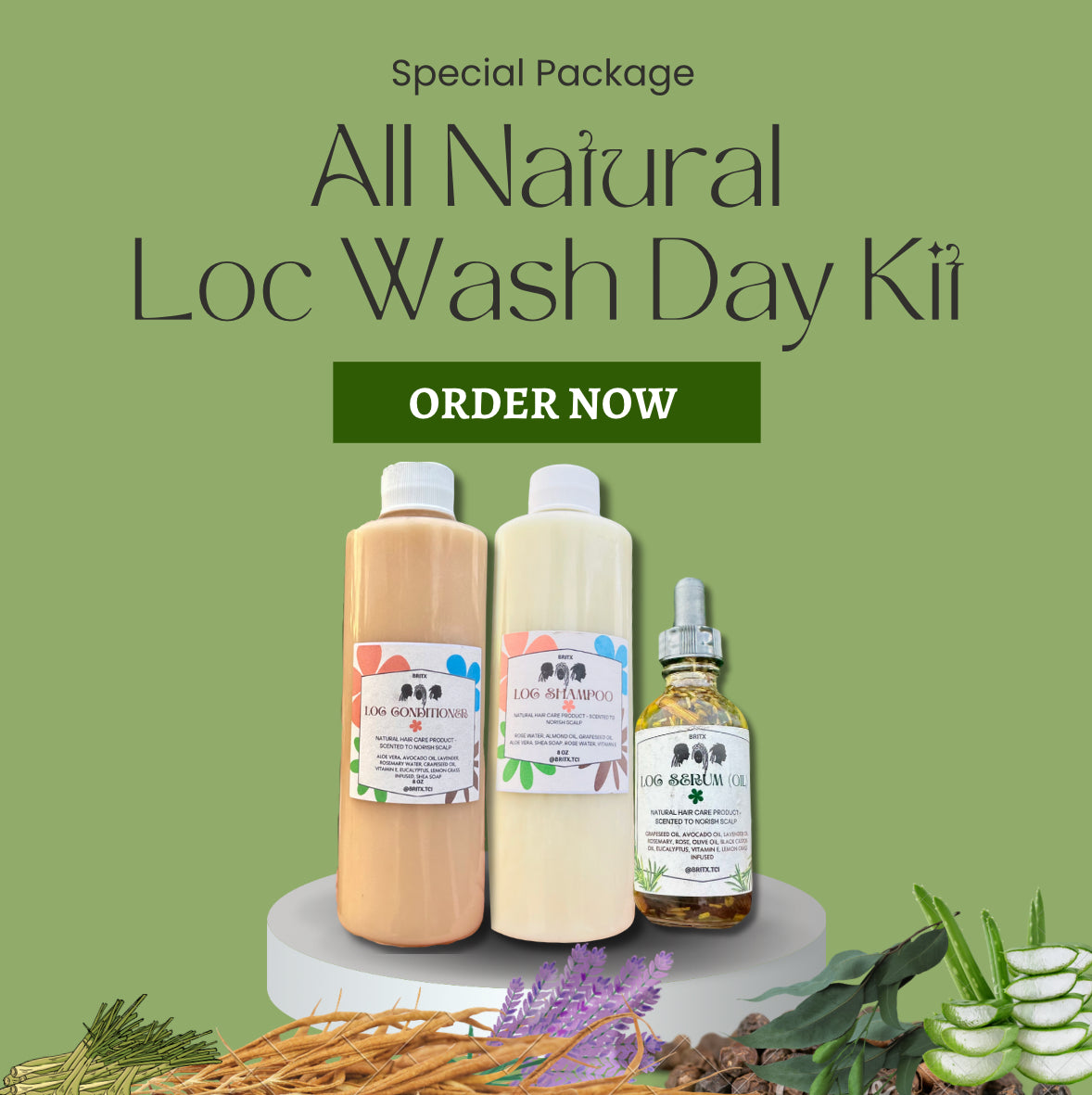 Loc Wash Day Kit🪷🫧