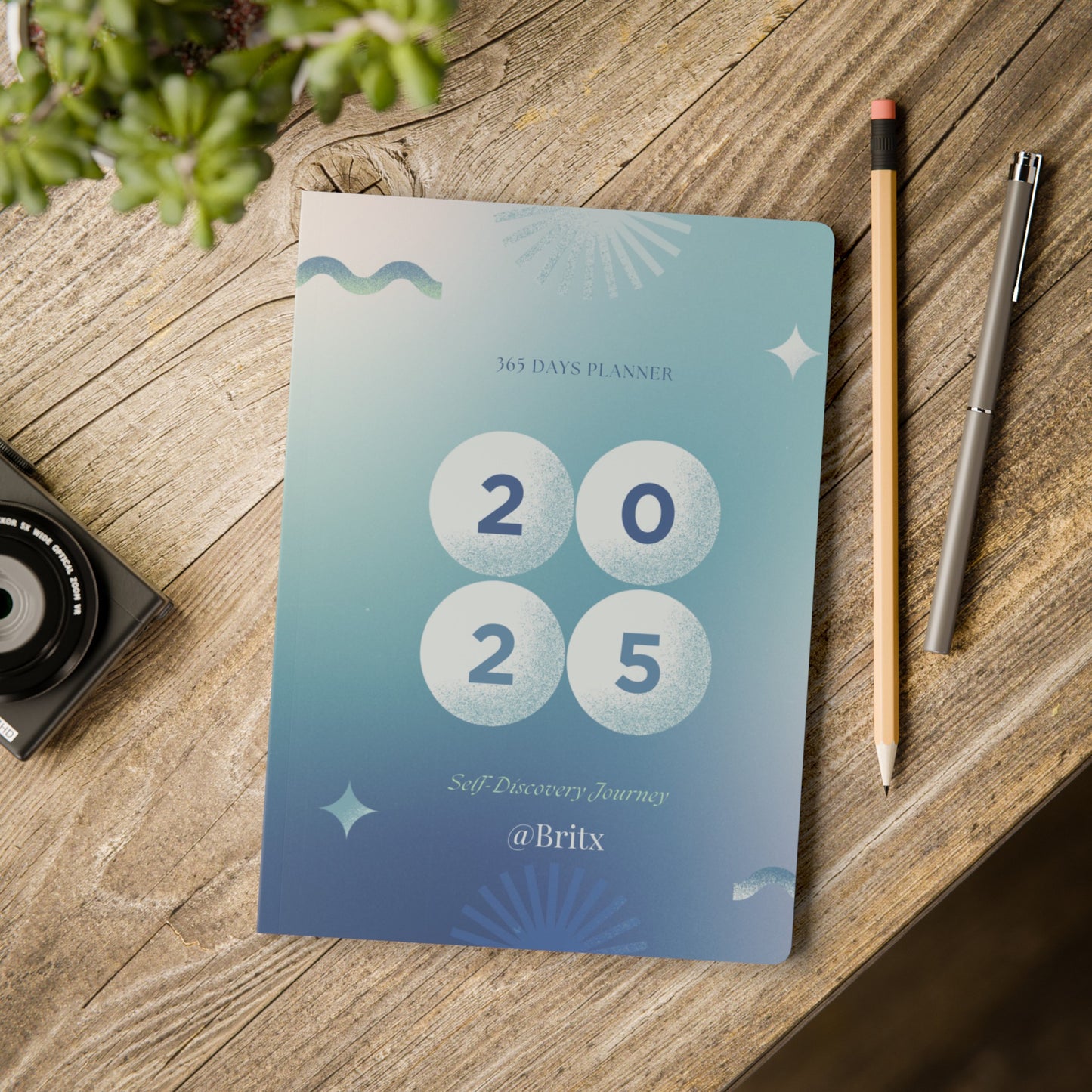 2025 Softcover Journal (with Inside Prints)