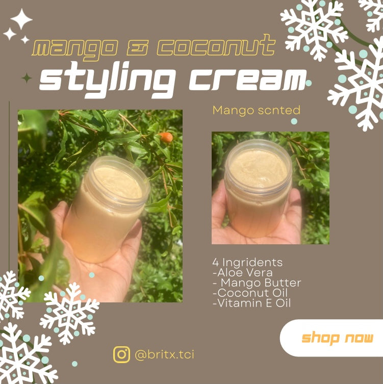 Mini Mango & Coconut Styling Cream