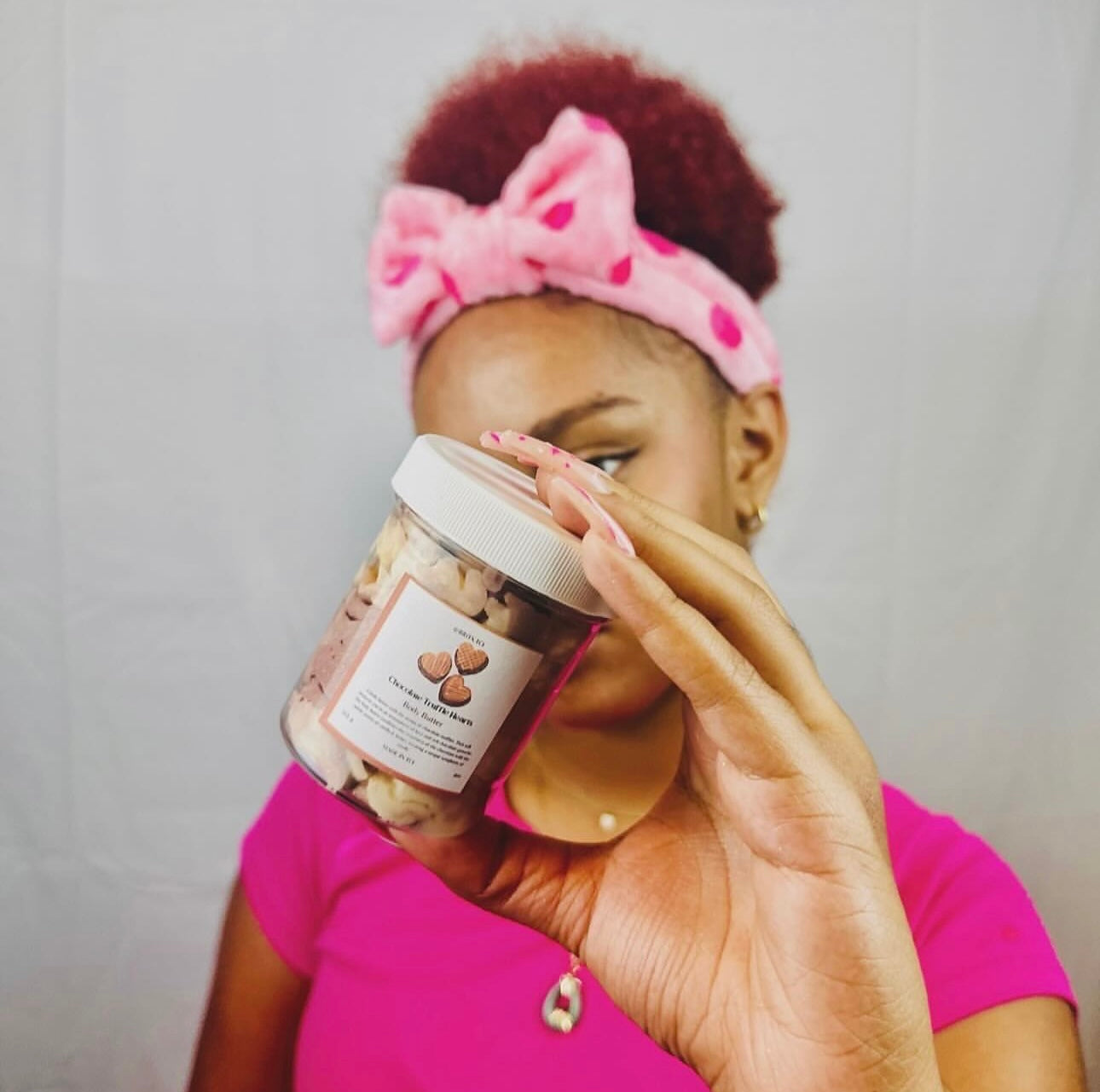 Chocolate Truffle Hearts Body Butter