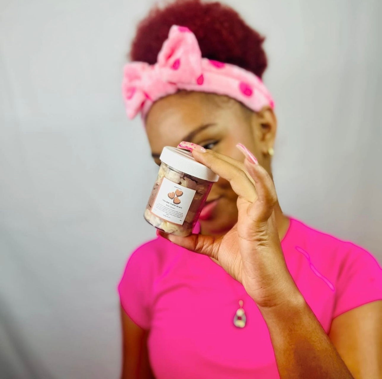 Chocolate Truffle Hearts Body Butter