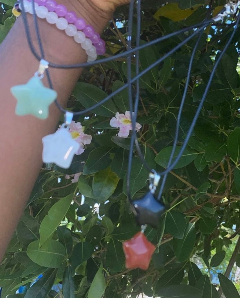 Shooting Star Crystal Necklace