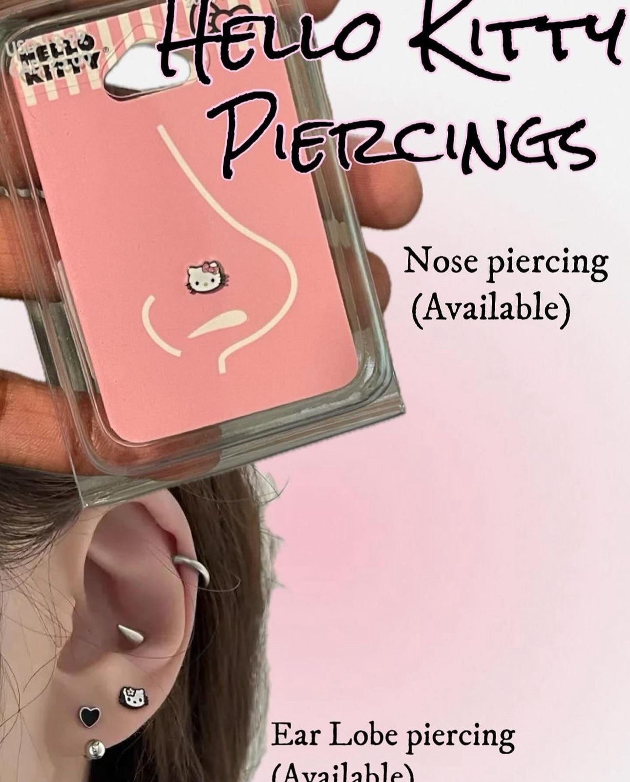 Hello Kitty Piercings