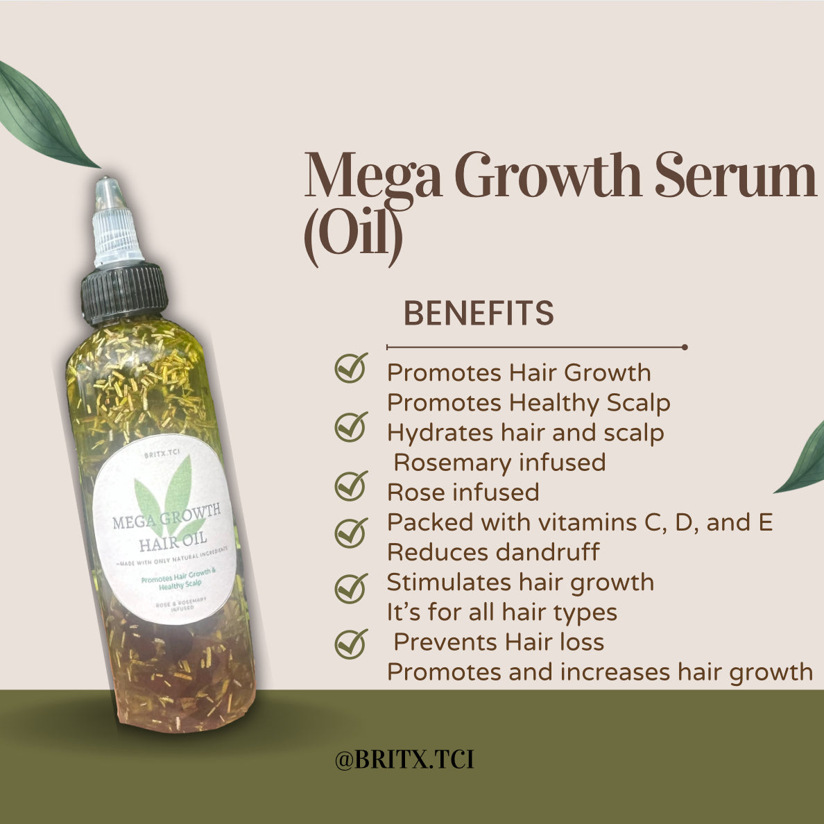 Mega Growth Hair Oil