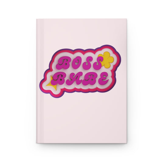 “Boss Babe” Hardcover Journal Matte