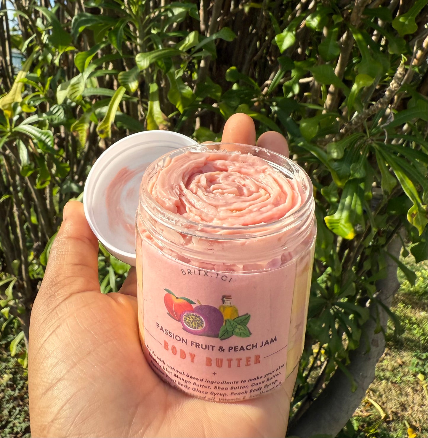 Passionfruit & Peach Jam Body Butter