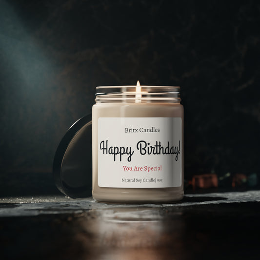Happy Birthday Scented Soy Candle, 9oz