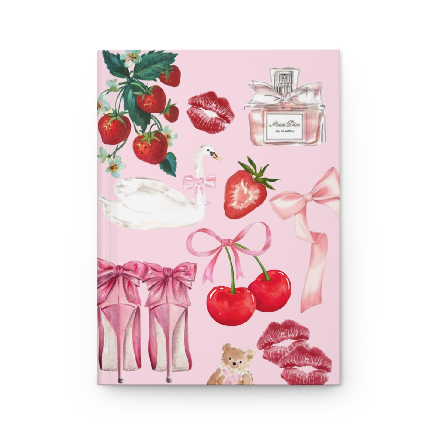 “Pretty in Pink” Hardcover Journal Matte
