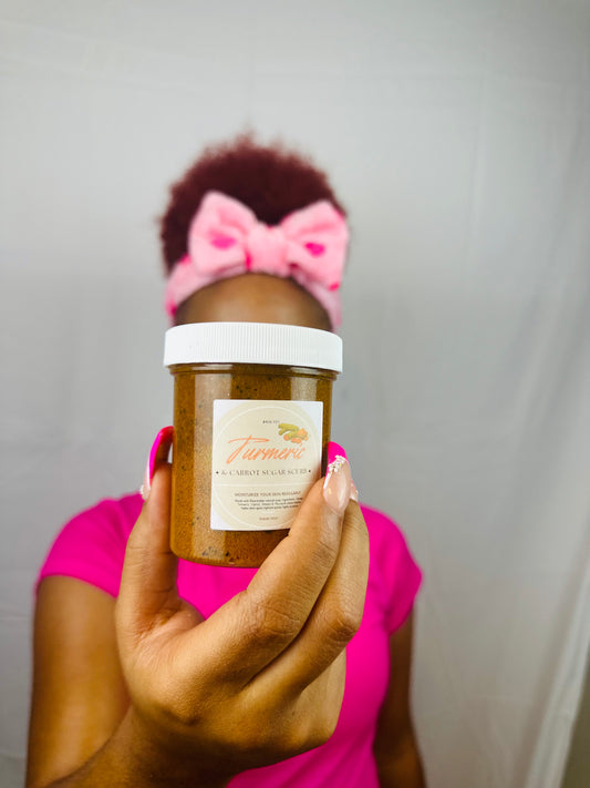 Tumeric & Carrot Foaming Sugar Scurb