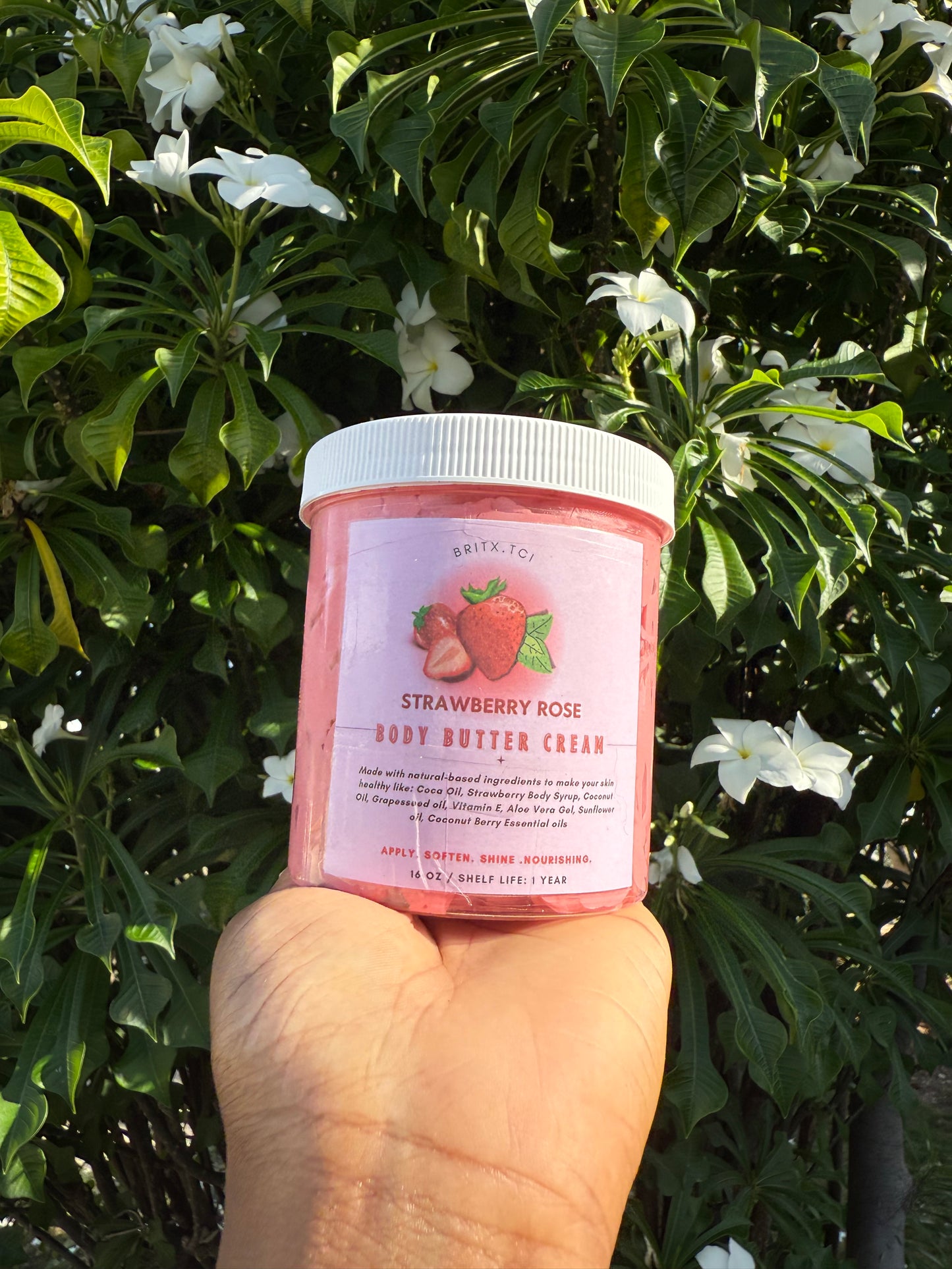 Strawberry Rose Body Butter