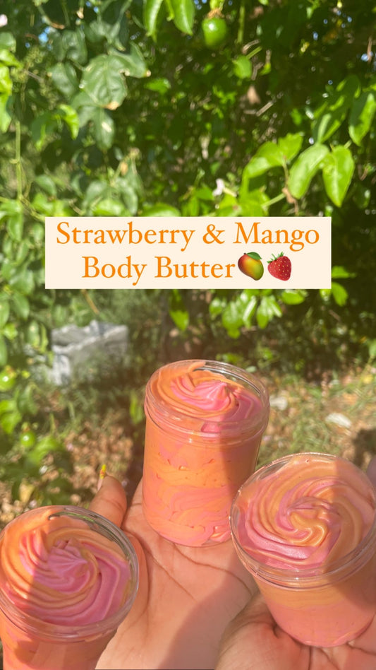 Mini Strawberry & Mango Body Butter